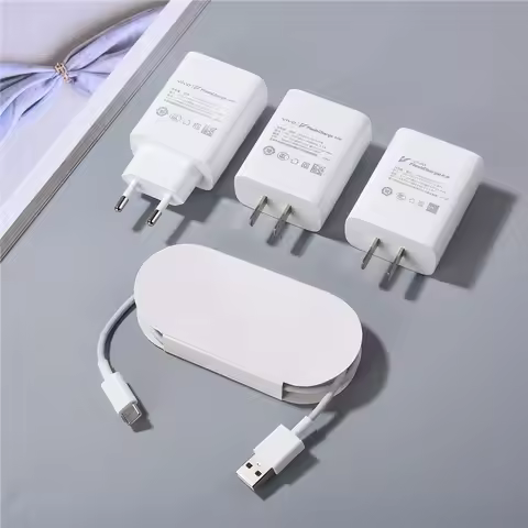 44W Super Flash Fast Power Wall Charger Adapter for VIVO X50 X60 X70 X80 Pro Plus S1 S12 T1 V21 V23 
