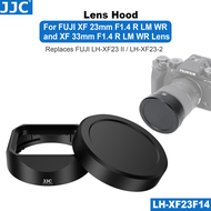 JJC Lens Hood Use for FUJI Fujifilm XF 23mm F1.4 R LM WR & XF 33mm F1.4 R LM WR Lens Replaces FUJI L