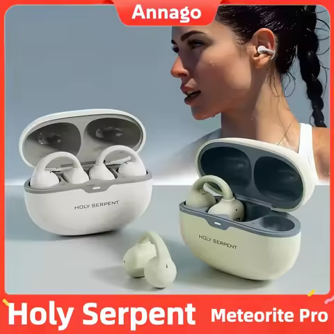 HOLY SERPENT Bluetooth Earphone Meteorite Pro,Earclip Type Wireless Open Headphone,Outdoor Sports Ea