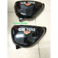 Accu Battery Cover Side Body Plus Emblem Cb 100 Abs Plastic