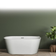 Acrylic portable bathtub bathroom bathroom remodeling half-body bath Nordic style luxury bathtub
