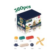 Mainan Brick Balok Susun Anak DIY | Brick LEGO Land Anak Mainan Susun Edukatif 260/360/520 pcs MK332