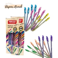 (12 PCS) BALLPOINT PEN MPU-001 BLACK BALLPOINT PEN/ PEN M2000 THREAD PEN