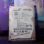 HDD Hardisk 500GB Seagate Momentus Thin Tipis Original Bekas