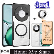 4In1 Honor X9C Smart Case Magnetic Sticker Shockproof Phone Case for Huawei Honor X9C Smart Ceramic 