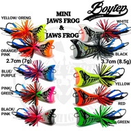 BOYTEP JAWS FROG/ MINI JAWS FROG FISHING LURE (2.7cm/ 3.7cm/ 5.5cm)