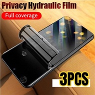 3pcs HD Clear Anti Spy Privacy Hydrogel Film For Oppo A38 A18 A80 A5 A3x A3 A2X A2 A1x A1 Pro India 