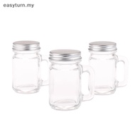 Eas 1Pc 40ml Mini Jam Honey Jar Portable Leakproof Coffee Milk Juice Bottle With Lid Home Party Bar 