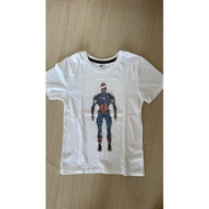Preloved H&M EUR 128 US7 CA 7-8A CN 130/64 MX 7-8A AUS 8 UK 7-8Y marvel captain america transformer 