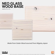 DOOA Neo Glass Wood Base for Neo Glass Air Wooden Aquarium Base Stand Paludarium Terrarium 15x15 20x