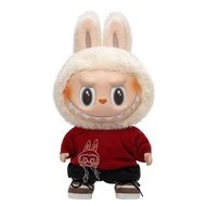Labubu 海外版 新春 best of luck 新年 大公仔 搪膠毛絨公仔 泡泡瑪特 拉布布 滑板 happy new year Zimomo Mokoko popmart POP MART H