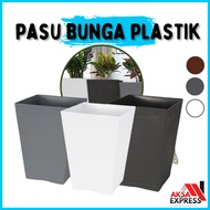 Pasu Bunga Plastik Pasu Bunga Hiasan Pasu Tinggi Pasu Bunga Besar Flower Pot Stand Plant Rack Flower