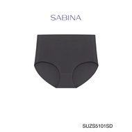 Sabina กางเกงชั้นในไร้ขอบ (High-waisted ) Panty Seamless รหัส SUZS5101SD สีเทาเข้ม L One