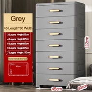 5 Tier Plastic Drawer Cabinet - Japanese Design / Plastic Drawer / Storage Cabinet