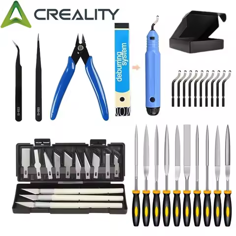 3D Model Grinding Tool Deburring Engraving Knife Kit Carving Tool DIY File Cutter Scraper Trimming T