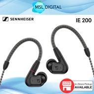 Sennheiser IE 200 In-Ear Audiophile IEM Headphones TrueResponse | Neutral Sound Impactful Bass