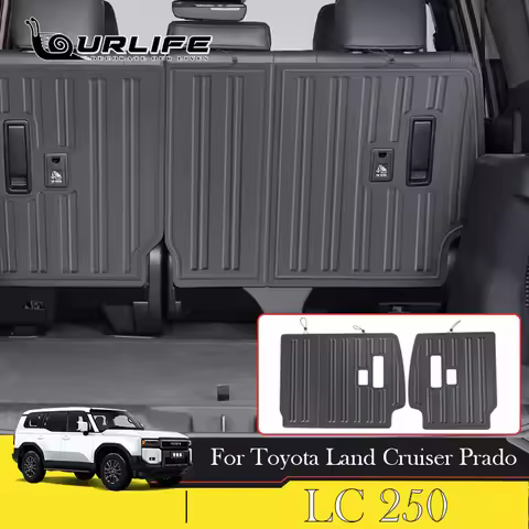 For 2024 2025 Toyota Land Cruiser 250 Prado LC250 2024 2025 Floor Mat Car Trunk Mat TPE Waterproof F
