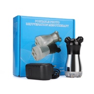 foreverlily Alat Pemijat Wajah Elektrik RF Facial LED Mesotherapy Micro Current Perawatan Kulit Pere