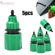 5pcs Water Hose Accessory Adapter Assembly Fitting Fittings Quick Connector For 4/7mm and 8/11mm micro hose