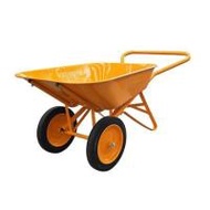 รถเข็นปูนล้อคู่ กระบะดั๊มได้ MATALL WB6700D สีส้ม (1316805)