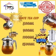 Mate tea cup 500ml glass