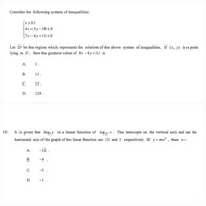 DSE數學 Cal機 Program Linear program