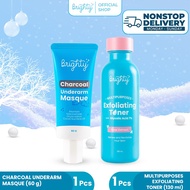 Brighty Charcoal Underarm Masque X Multipurpose Exfoliating Toner