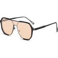 Rmerom Retro Oversized Square Aviator Sunglasses for Women Men, 2025 Fashion Vintage Trendy Large Av