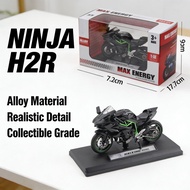 KAWASAKI H2R Yamaha YZF-R1M Diecast Ninja Bike Model Diecast Scale