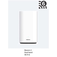 [USED UNIT - LAST SET] Nokia WiFi Beacon 2 Dual-band Wi-Fi 6 AX1800 Mesh Router System