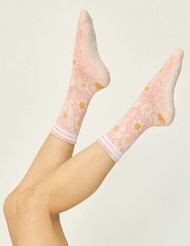 Lucky Honey - Flower Power Grip Sock