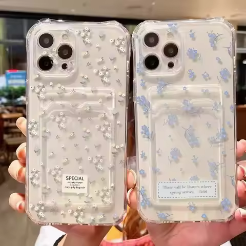 Case For Redmi Note 14 pro 4G 13 12 5G Plus 11 10 12S 11S 9S 7 8 9 PRO 8T cover Photo Card Holder Wa