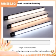 [fricese.sg] Motion Sensor Cabinet Lamp Detachable Magnetic Easy Installation for Home Office