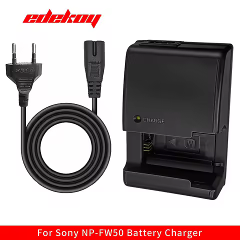 BC-VW1 Camera Battery Charger for Sony NP-FW50 Lithium Battery A7S A5000 NEX-7 RX10 A6000 A5100 A630