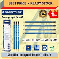 Staedtler Mars Lumograph Pencil  6B 7B 8B 9B  Artist Pencil