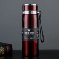 Vacuum flask 1000ML Stainless Steel Water Bottle Keep Hot/Cold 24 Hours Thermos 304 Lining With Filt