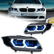 Car Headlights for BMW E90 LED Headlight 2005-2012 Headlights 320i 325i 318i DRL Turn Signal High Be