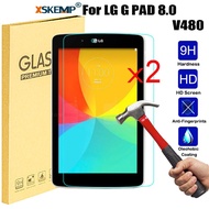 2 Pcs Screen Protector For G PAD 8.0 V480 / G Pad 7.0 V400 / G PAD 8.3 V500 / G PAD3 8.0 V525 V521 V