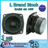SKYSOUND L Brand 3 inch Subwoofer Speaker 4 Ohm 15W BASS Speaker 3 inch Car Speaker Subwoofer Car St