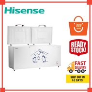 Hisense Chest Freezer 550L Double Door Freezer Adjustable Thermostat 1Year General Warranty I peti sejuk🔥