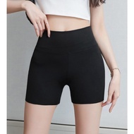 Women Elastic Yoga Pants Black Short Quarter Long Inner Pants Yoga Exercise Tight Plus Size Yoga