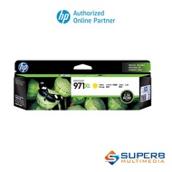 HP 971XL High Yield Yellow Original Ink Cartridge CN628AA