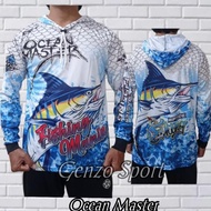 BARU!! Kaos Mancing Jersey mancing mania mantap bertopi Lengan panjang