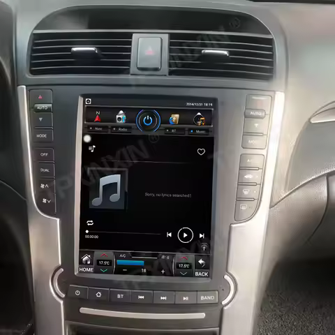 10.4 Inch Vertial Touch Screen Android 13 For Honda Acura TL Car Radio Multimedia Player GPS Navigat