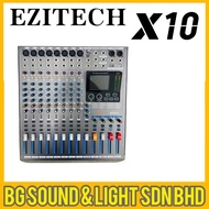 Ezitech X10 8channel Analog Mixer With Effect