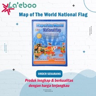 Map Of The World National Flag | Educational Toys for Children to Know the Map of Countries in the W