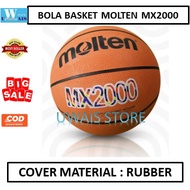 BEST SELLER!!! Bola Basket Molten BC7R MX2000 ORANGE / Bola Basket Murah / Bola Basket Ori / Bola Basket Import / Bola Basket Outdoor