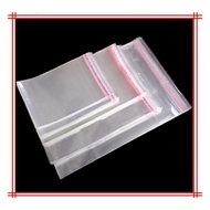TRANSPARENT OPP PLASTIC BAG BEG PLASTIK OPP LUTSINAR PACKING BAG Self Adhesive Plastik Tudung Baju K