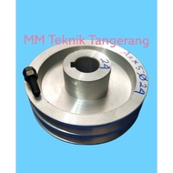 Pully A2 x 5 inch Axle 8,0 (Buntu), 10,12,14,15,16,17,18,19,20,22,24,25,1", 28,30,32 mm Aluminum A2 