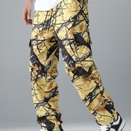 Men Casual Overalls Pants Men American Style Ouma Hugh O5H1